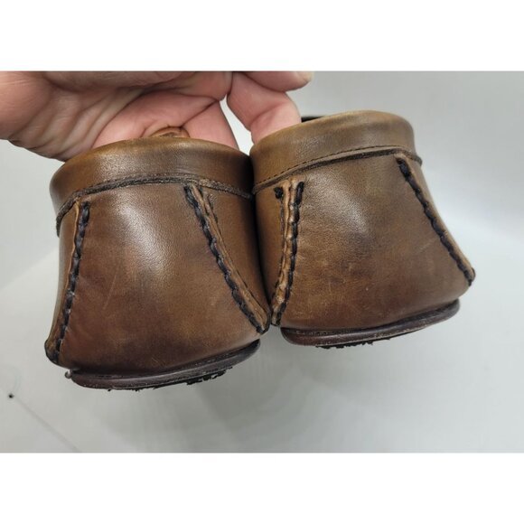 Allen Edmonds Mens Brown Leather Loafers Size 9D - Picture 7 of 7